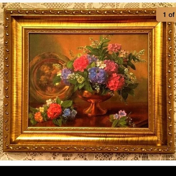 Albert Williams Hydrangeas Lilacs Print